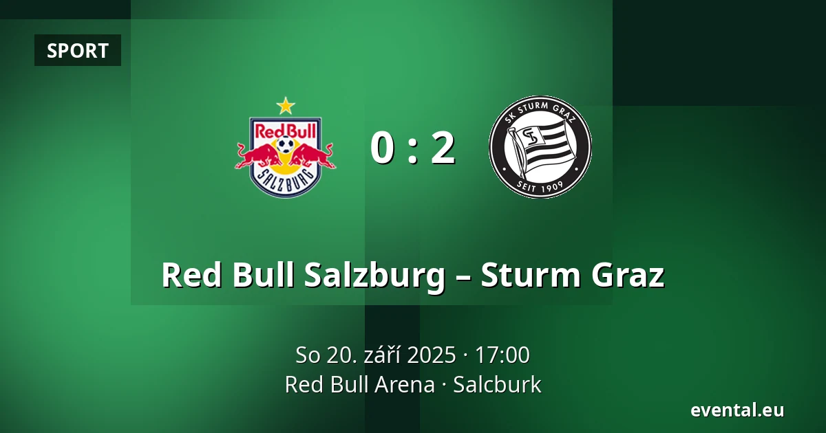 Red Bull Salzburg – Sturm Graz — Red Bull Arena, Salcburk