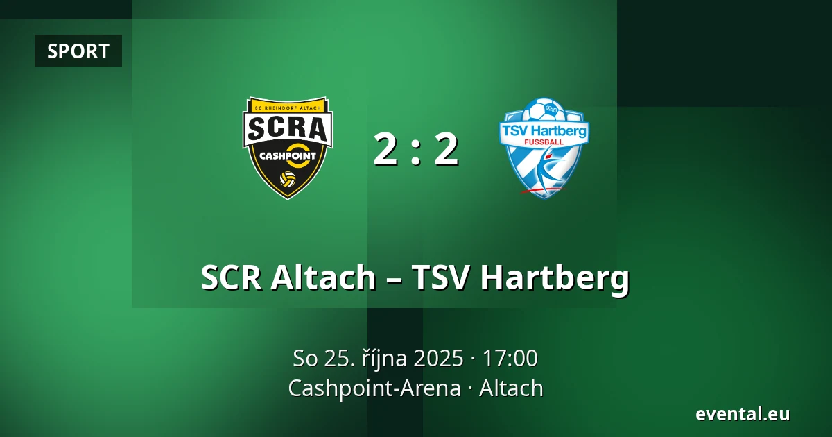 SCR Altach – TSV Hartberg — Cashpoint-Arena, Altach