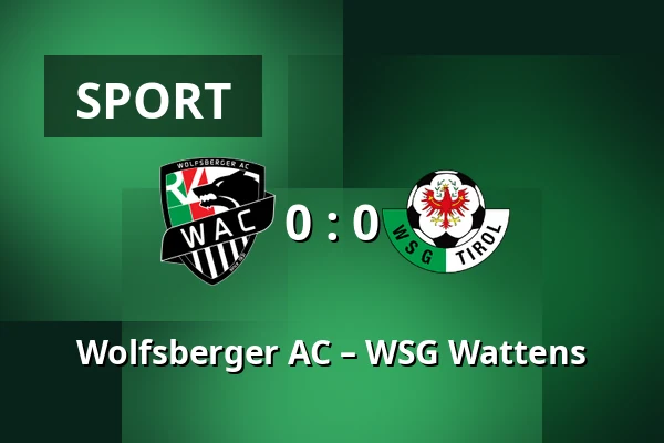 Wolfsberger AC – WSG Wattens — Lavanttal-Arena, Wolfsberg