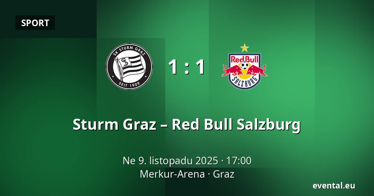 Sturm Graz – Red Bull Salzburg — Merkur-Arena, Graz