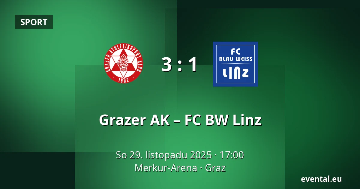 Grazer AK – FC BW Linz — Merkur-Arena, Graz