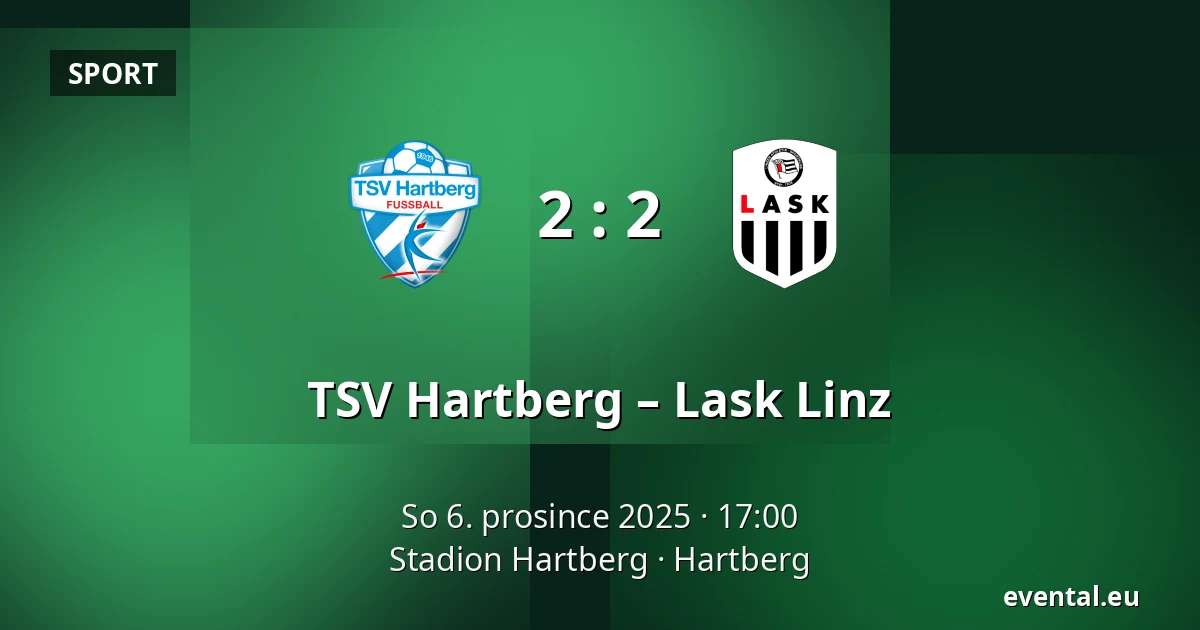 TSV Hartberg – Lask Linz — Stadion Hartberg, Hartberg