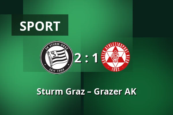 Sturm Graz – Grazer AK — Merkur-Arena, Graz