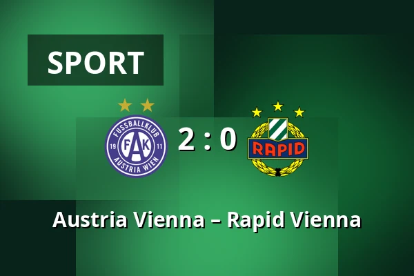 Austria Vienna – Rapid Vienna — Generali Arena, Vídeň