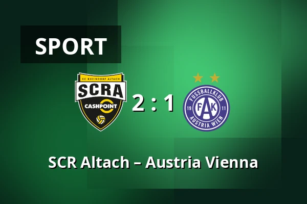 SCR Altach – Austria Vienna — Cashpoint-Arena, Altach