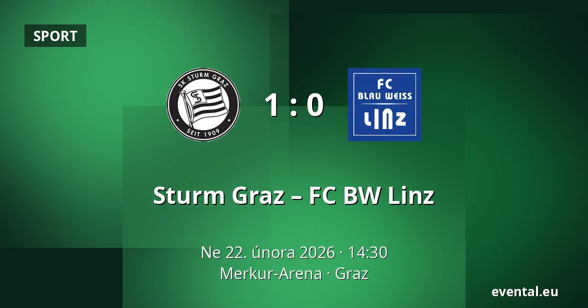 Sturm Graz – FC BW Linz — Merkur-Arena, Graz