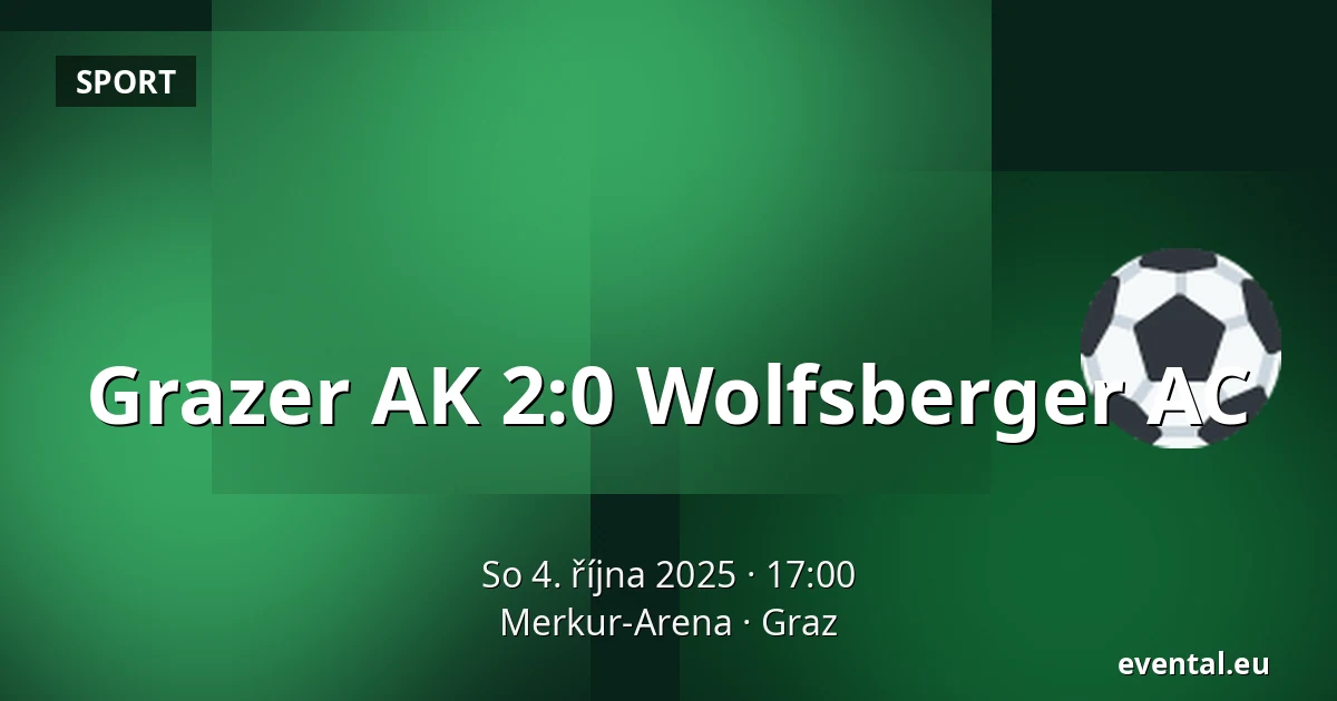 Grazer AK - Wolfsberger AC — Merkur-Arena, Graz