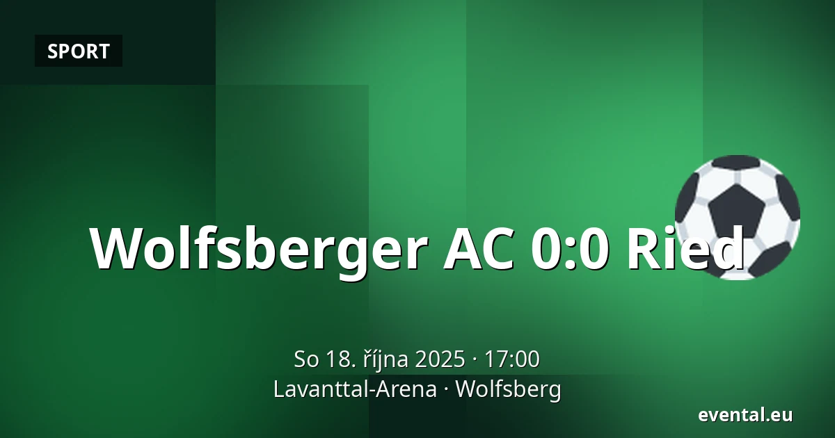 Wolfsberger AC - Ried — Lavanttal-Arena, Wolfsberg