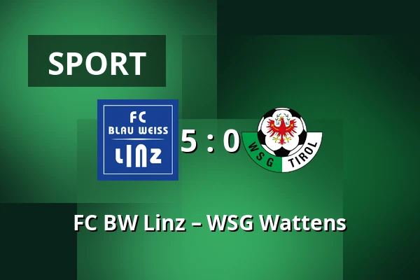 FC BW Linz – WSG Wattens — Hofmann Personal Stadion, Linec