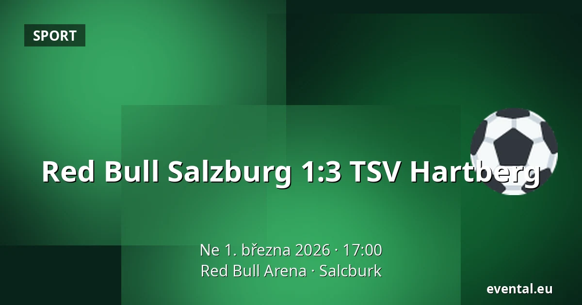 Red Bull Salzburg - TSV Hartberg — Red Bull Arena, Salcburk