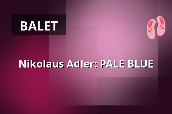 Nikolaus Adler: PALE BLUE — WUK, Vídeň