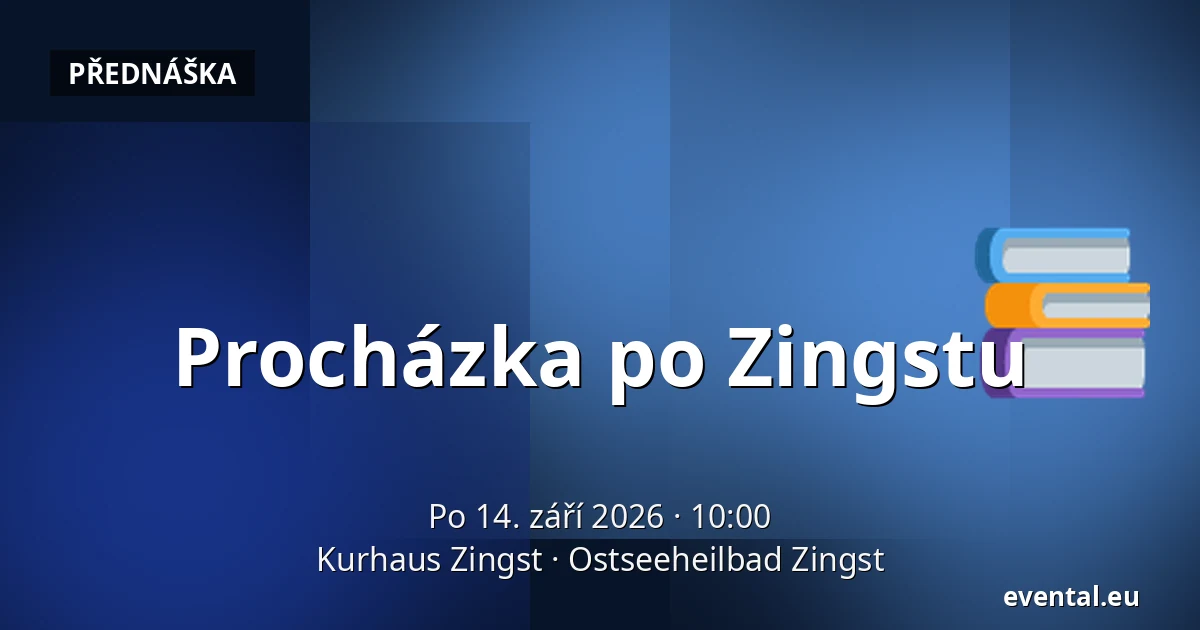 Procházka po Zingstu — Kurhaus Zingst, Ostseeheilbad Zingst