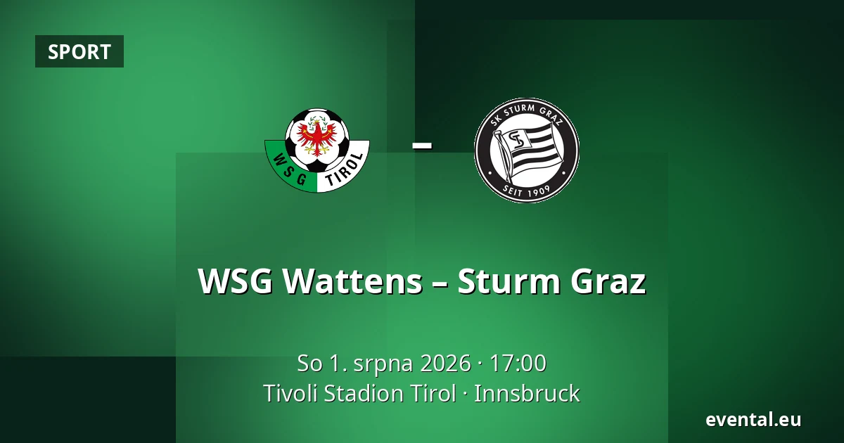 WSG Wattens – Sturm Graz — Tivoli Stadion Tirol, Innsbruck