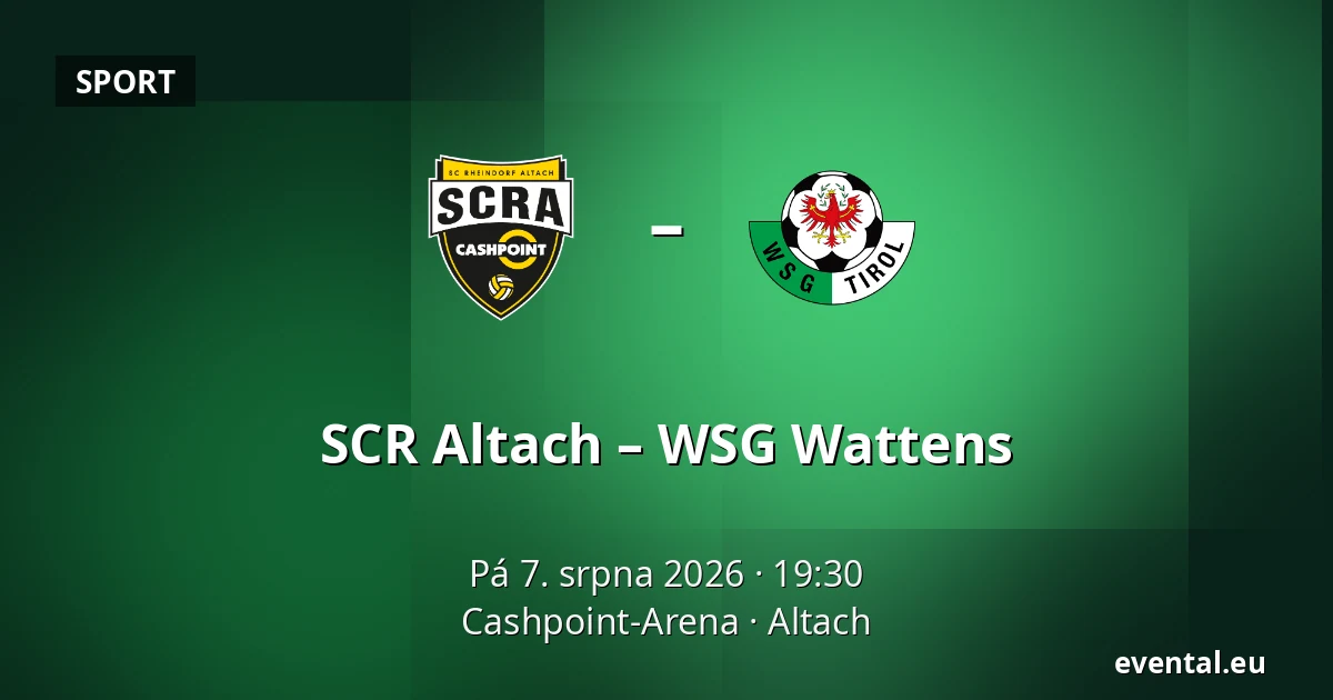 SCR Altach – WSG Wattens — Cashpoint-Arena, Altach