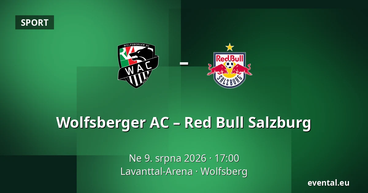 Wolfsberger AC – Red Bull Salzburg — Lavanttal-Arena, Wolfsberg