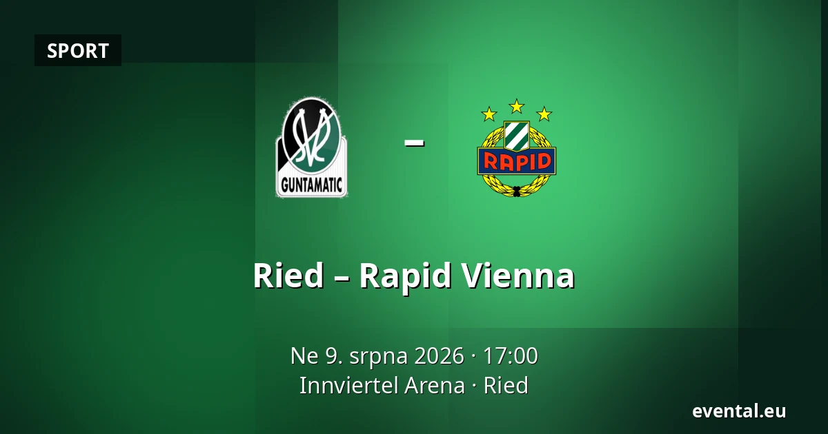 Ried – Rapid Vienna — Innviertel Arena, Ried