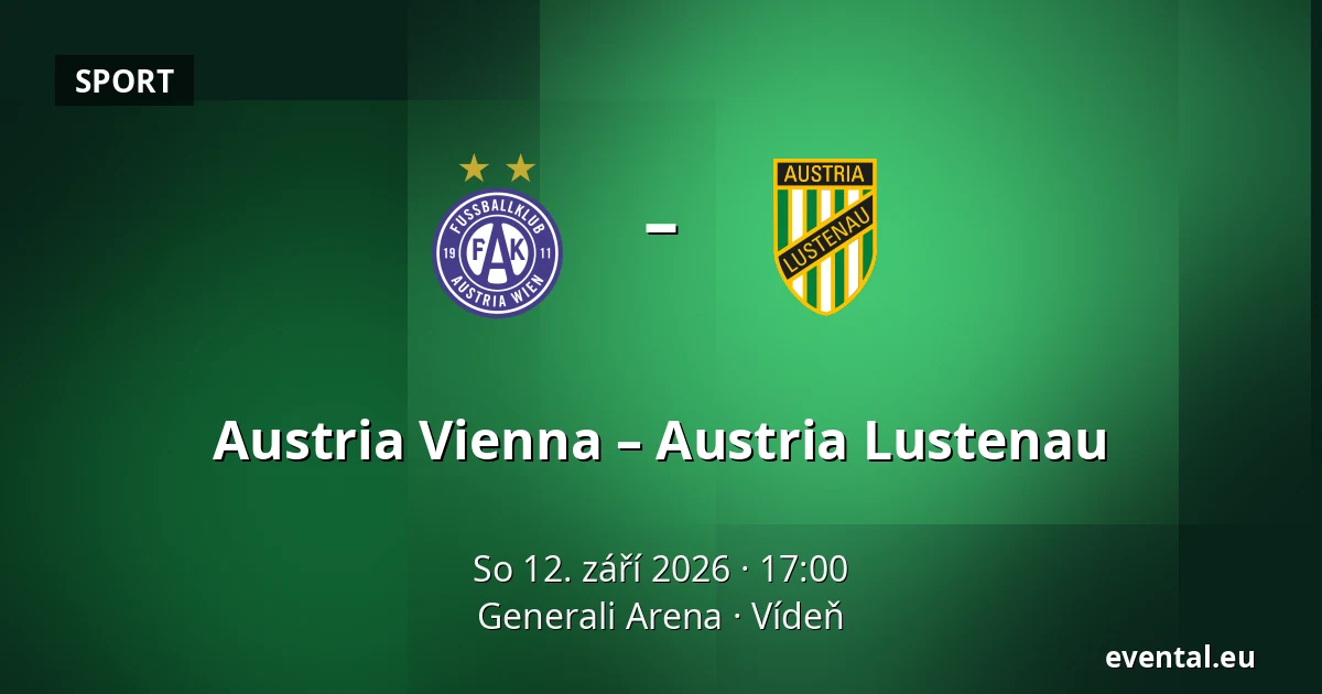 Austria Vídeň - Austria Lustenau — Generali Arena, Vídeň