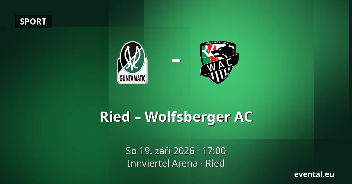 Ried – Wolfsberger AC — Innviertel Arena, Ried