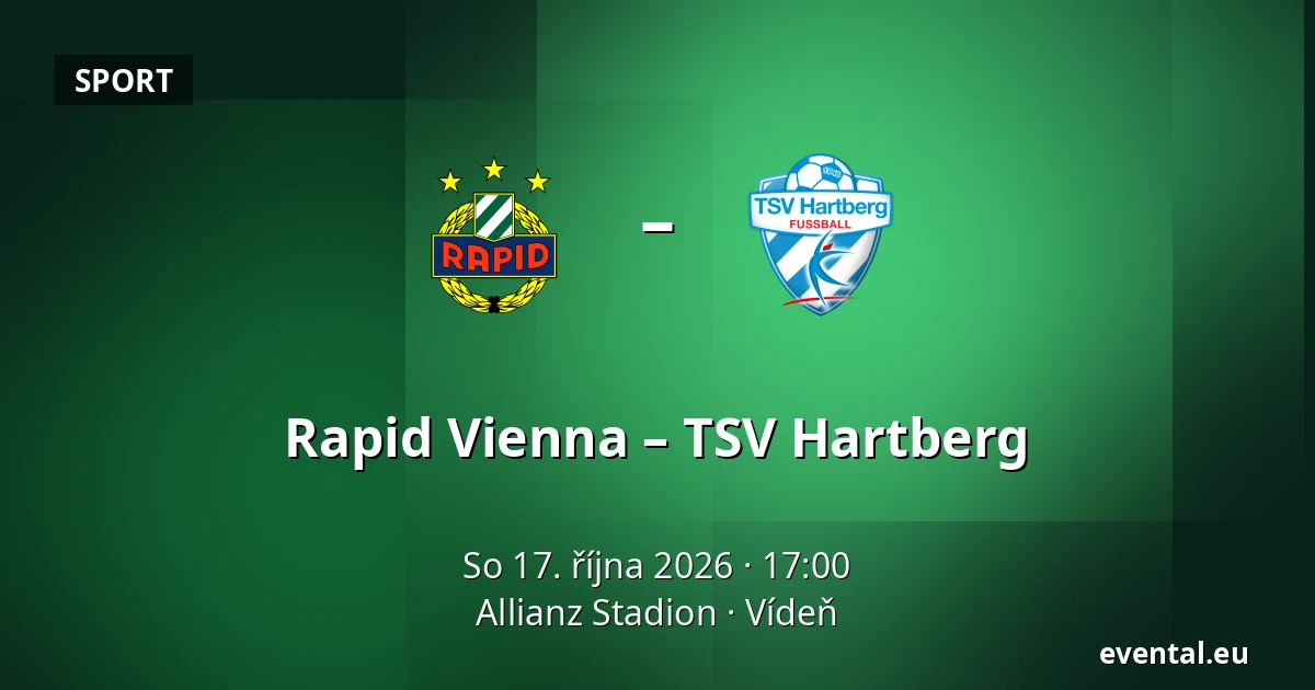 Rapid Vienna – TSV Hartberg — Allianz Stadion, Vídeň