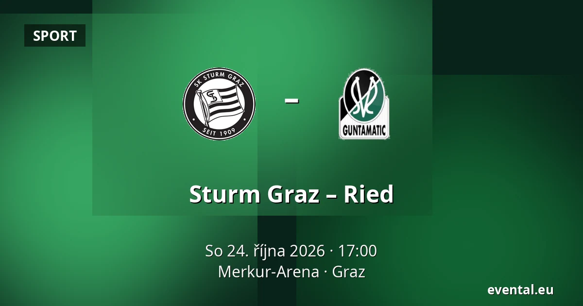 Sturm Graz – Ried — Merkur-Arena, Graz