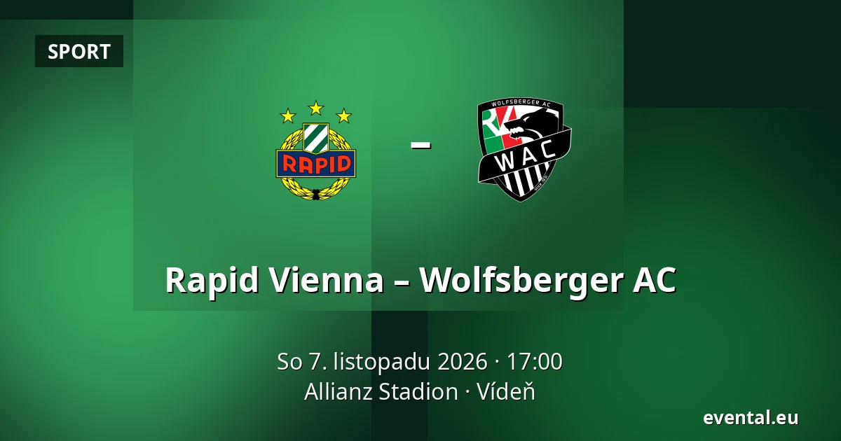 Rapid Vienna – Wolfsberger AC — Allianz Stadion, Vídeň