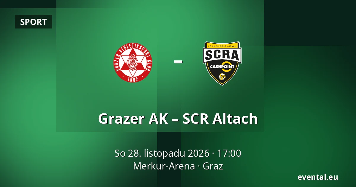 Grazer AK – SCR Altach — Merkur-Arena, Graz