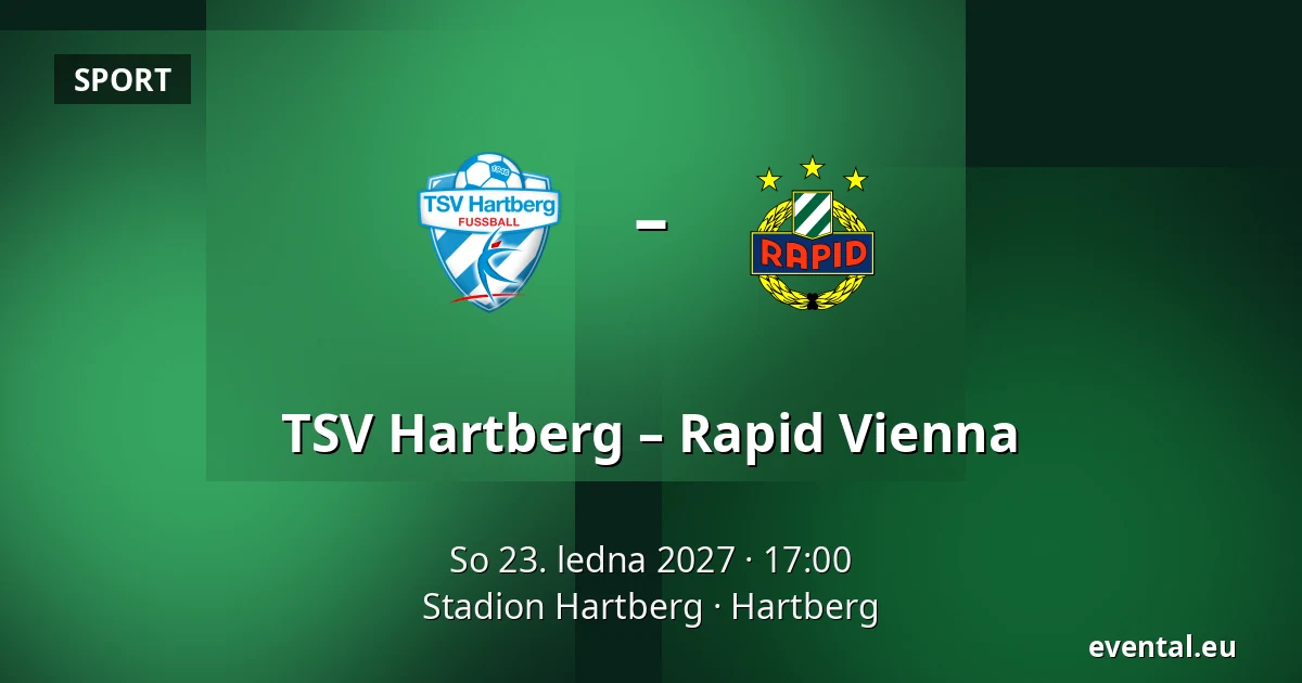TSV Hartberg – Rapid Vienna — Stadion Hartberg, Hartberg