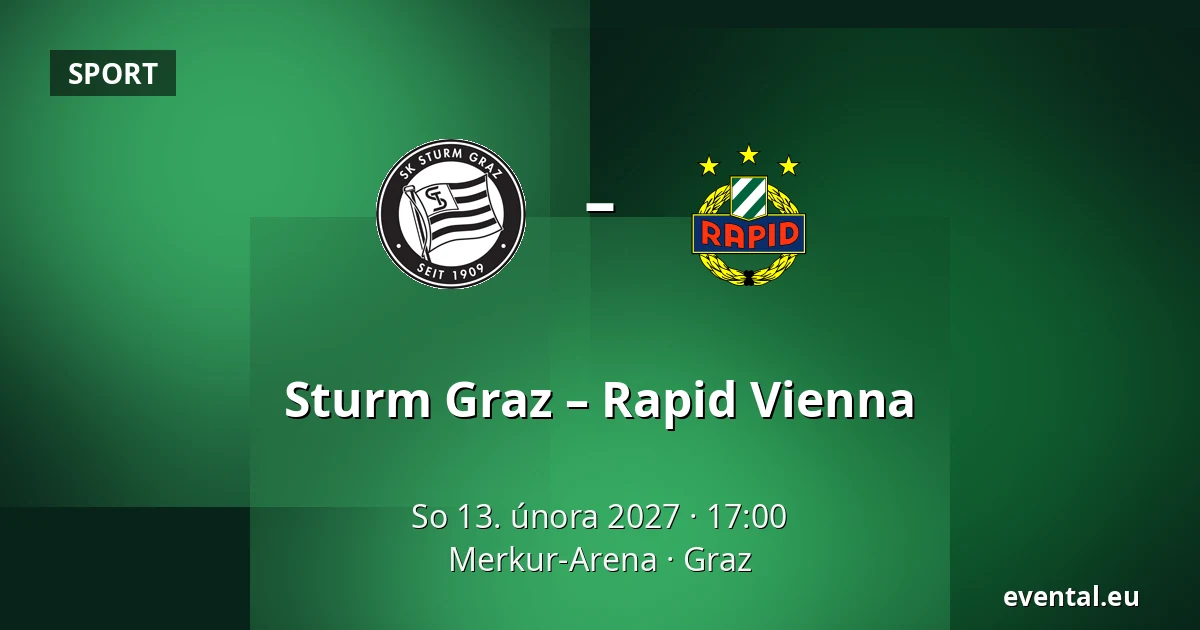 Sturm Graz – Rapid Vienna — Merkur-Arena, Graz