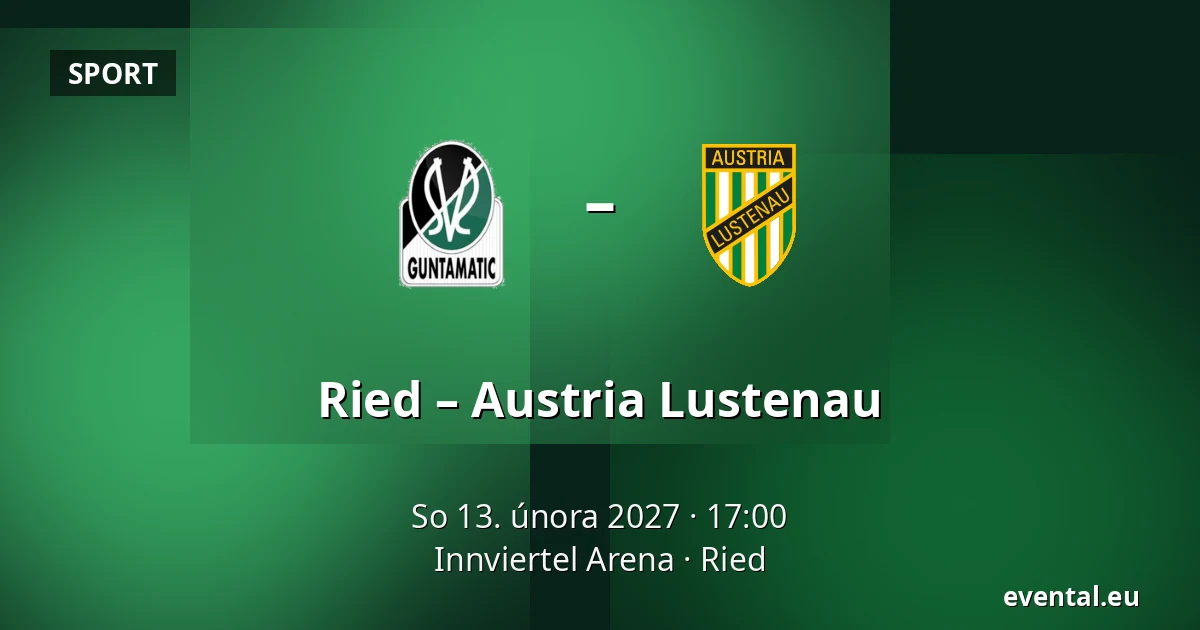 Ried – Austria Lustenau — Innviertel Arena, Ried