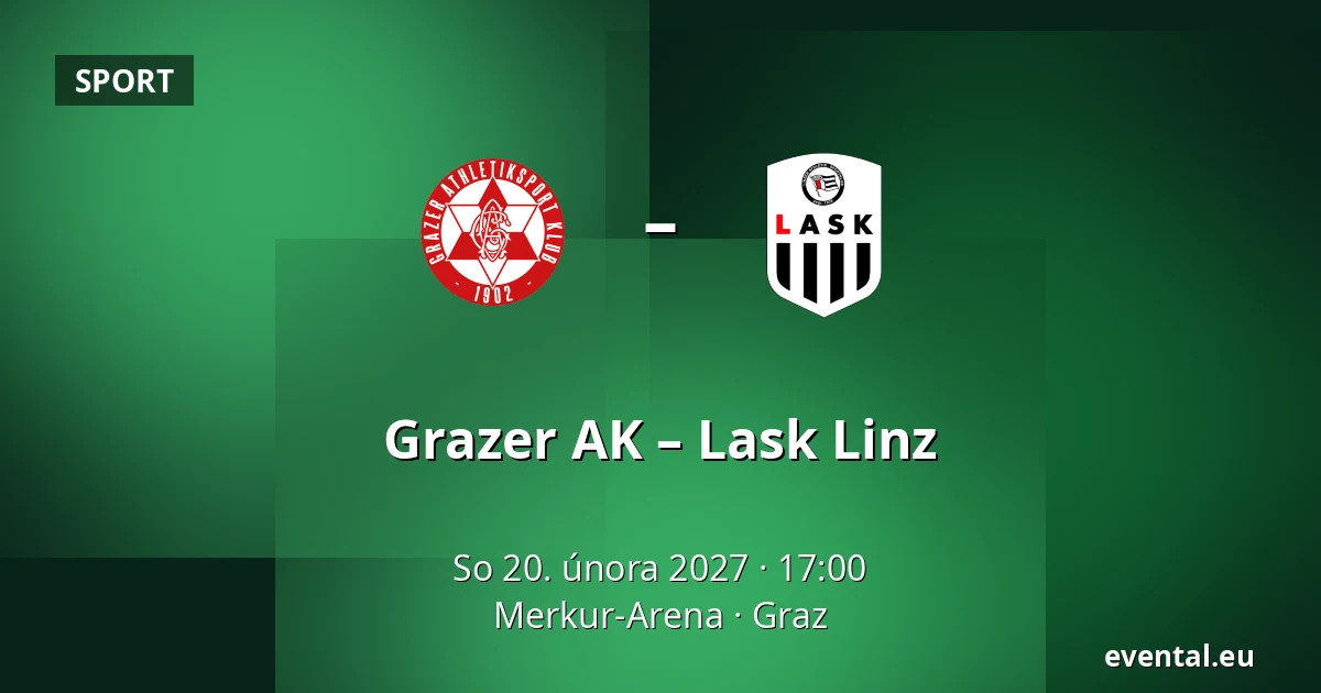 Grazer AK – Lask Linz — Merkur-Arena, Graz