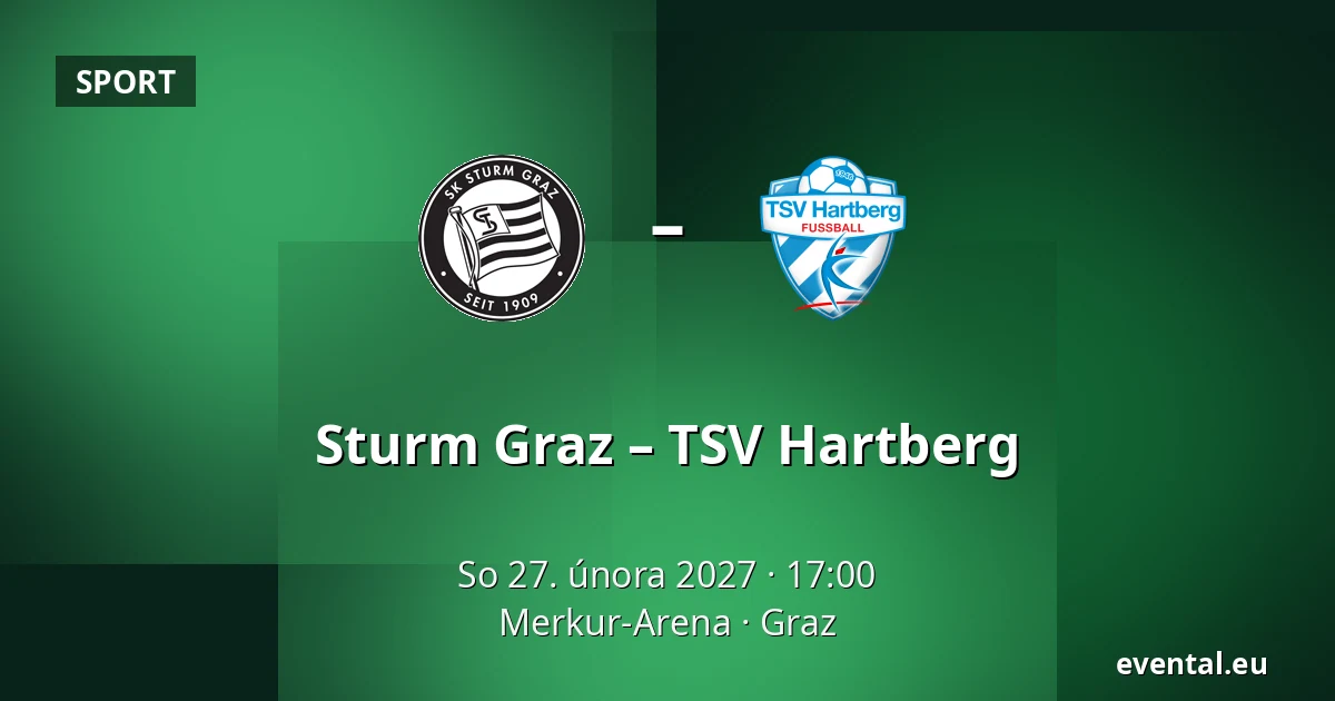 Sturm Graz – TSV Hartberg — Merkur-Arena, Graz