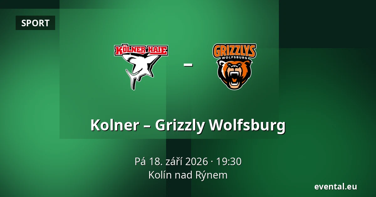 Kolner – Grizzly Wolfsburg — Kolín nad Rýnem