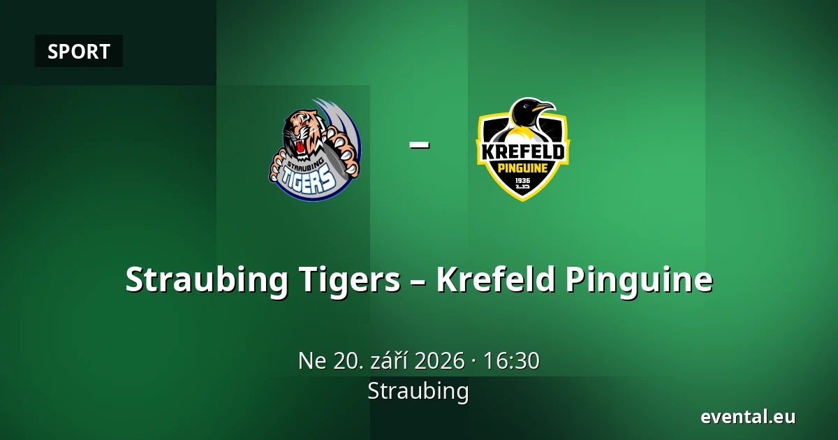 Straubing Tigers – Krefeld Pinguine — Straubing