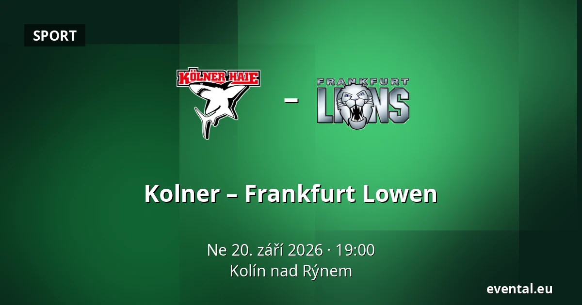 Kolner – Frankfurt Lowen — Kolín nad Rýnem