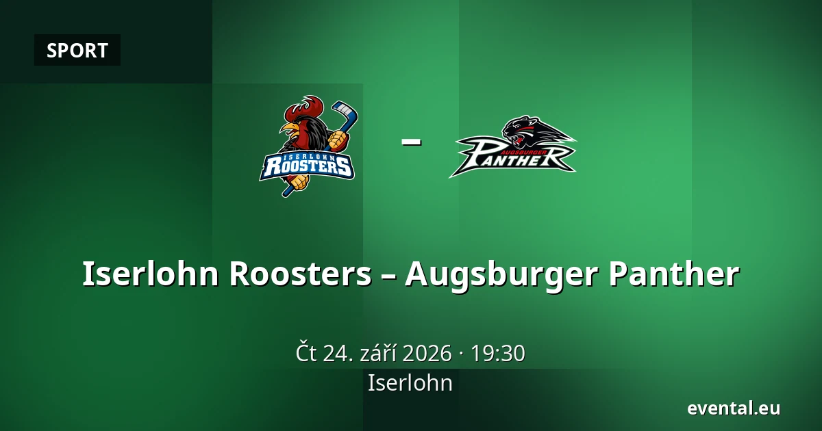 Iserlohn Roosters – Augsburger Panther — Iserlohn