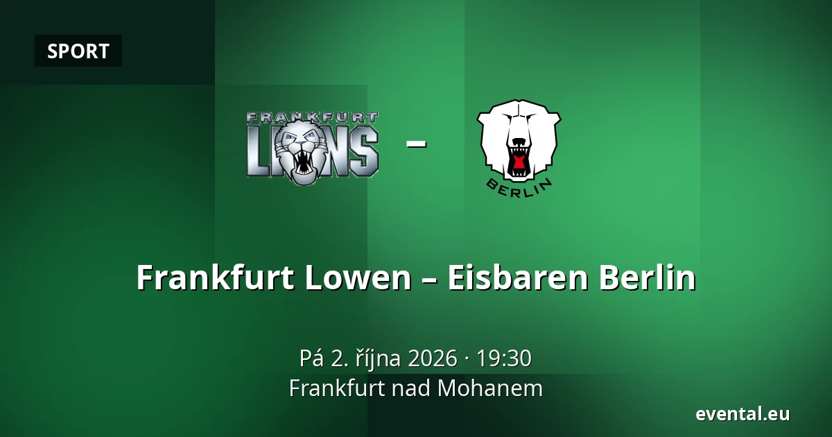 Frankfurt Lowen – Eisbaren Berlin — Frankfurt nad Mohanem