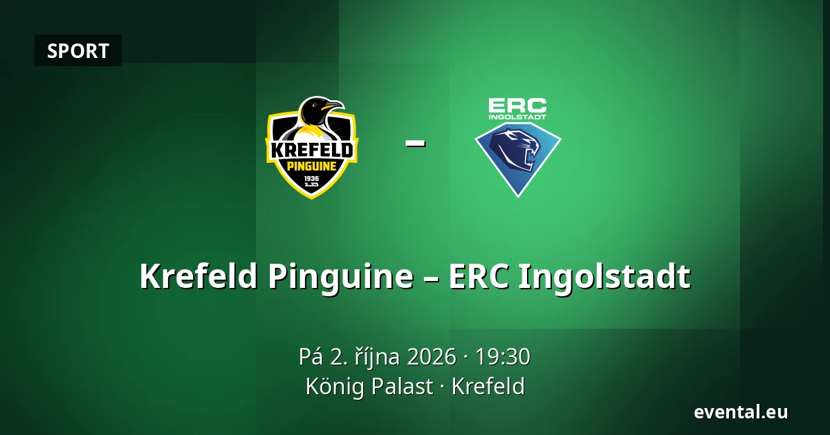 Krefeld Pinguine – ERC Ingolstadt — König Palast, Krefeld