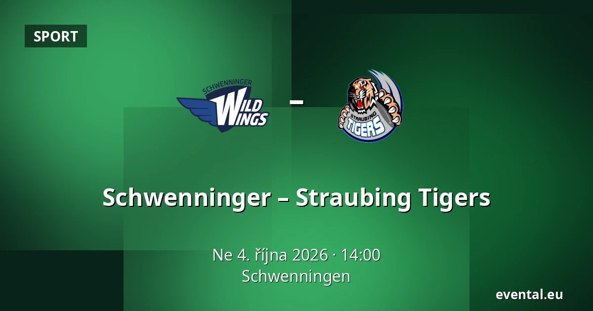Schwenninger – Straubing Tigers — Schwenningen