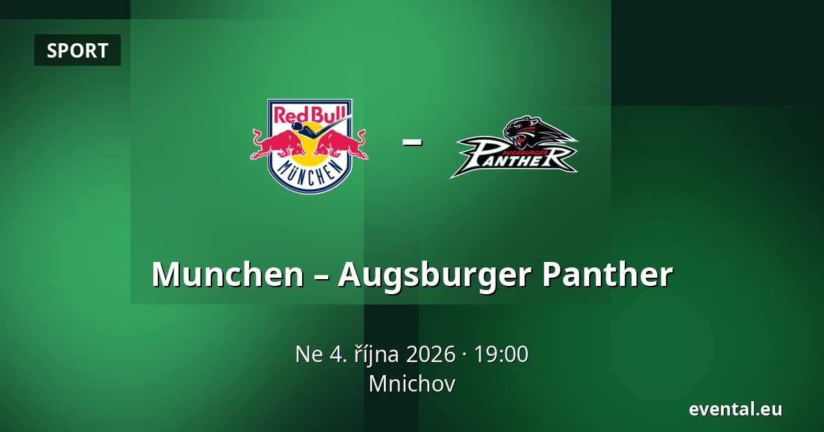 Munchen – Augsburger Panther — Mnichov