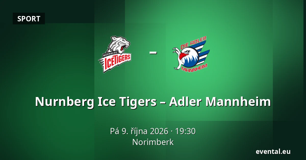 Nurnberg Ice Tigers – Adler Mannheim — Norimberk