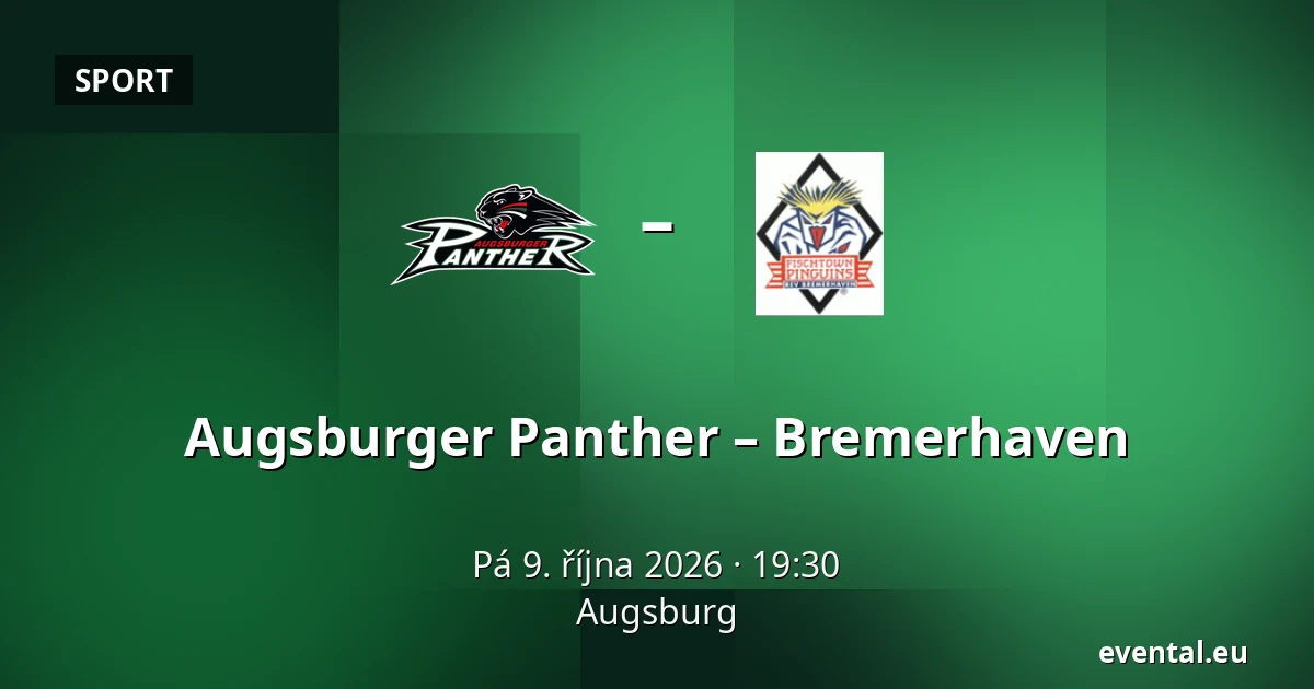 Augsburger Panther – Bremerhaven — Augsburg