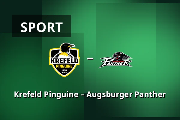 Krefeld Pinguine – Augsburger Panther — König Palast, Krefeld