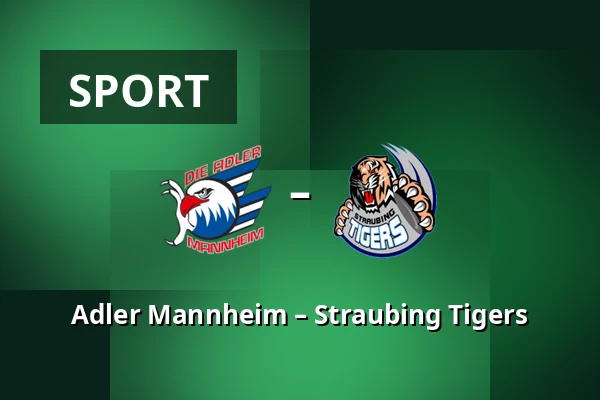 Adler Mannheim – Straubing Tigers — Mannheim