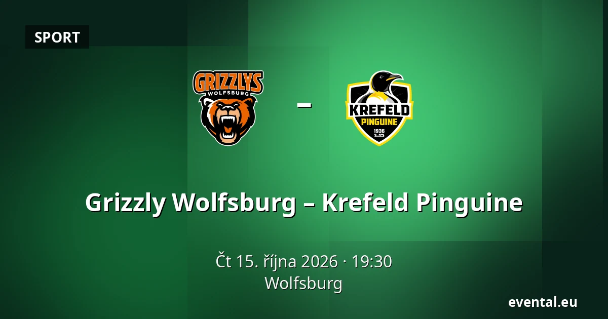 Grizzly Wolfsburg – Krefeld Pinguine — Wolfsburg