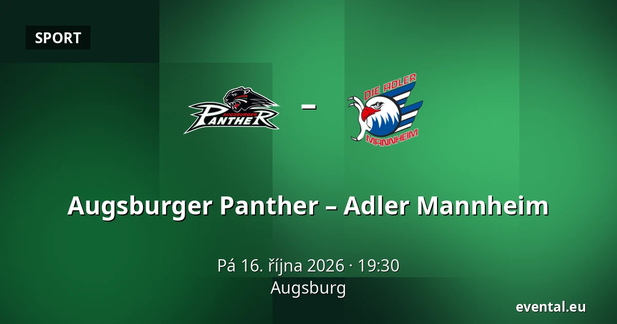 Augsburger Panther – Adler Mannheim — Augsburg