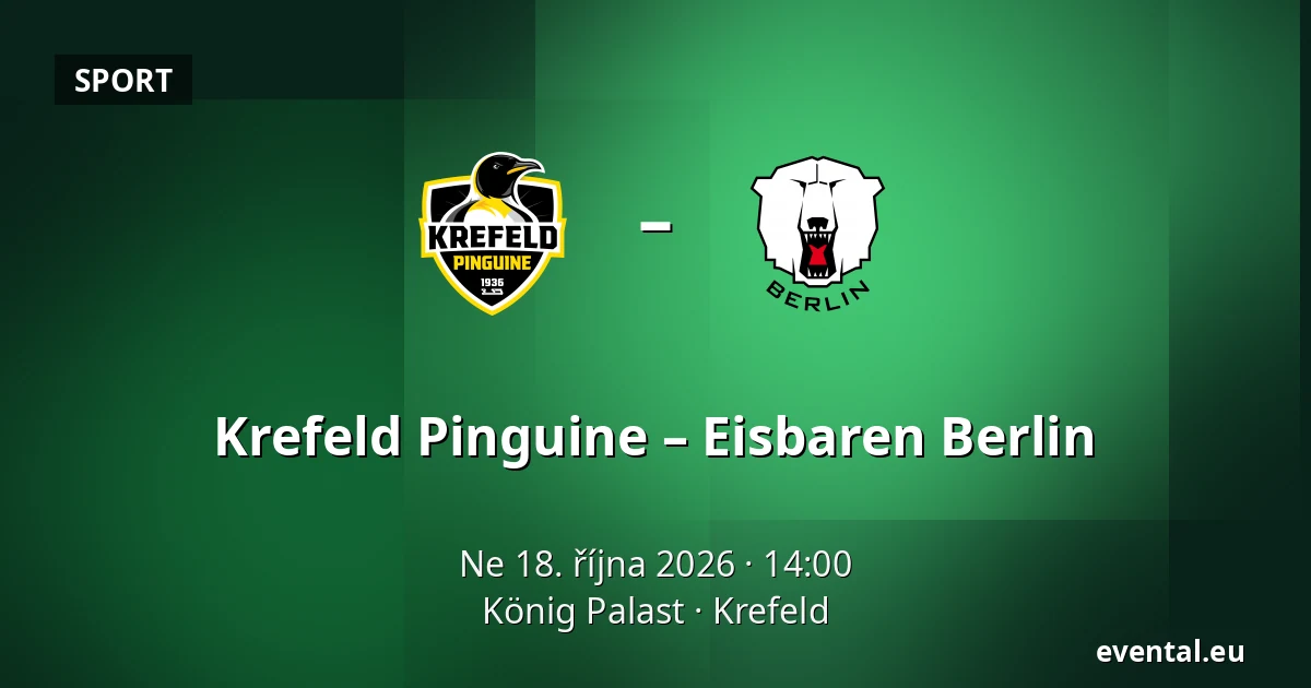 Krefeld Pinguine – Eisbaren Berlin — König Palast, Krefeld