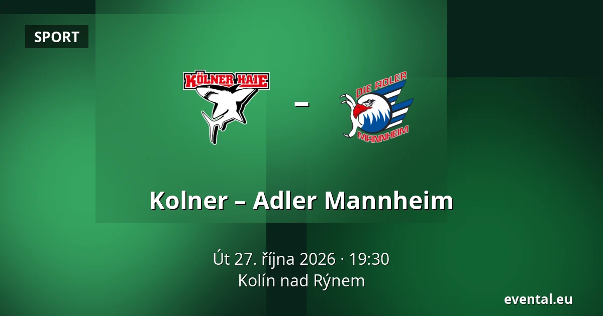 Kolner – Adler Mannheim — Kolín nad Rýnem