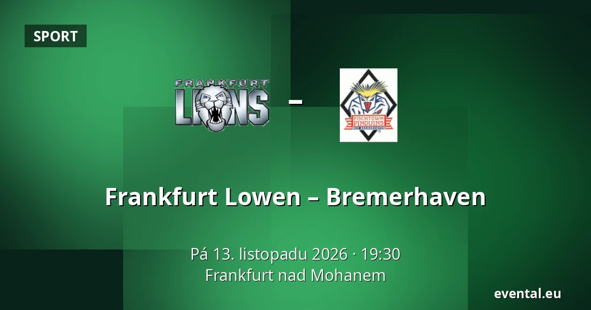 Frankfurt Lowen – Bremerhaven — Frankfurt nad Mohanem