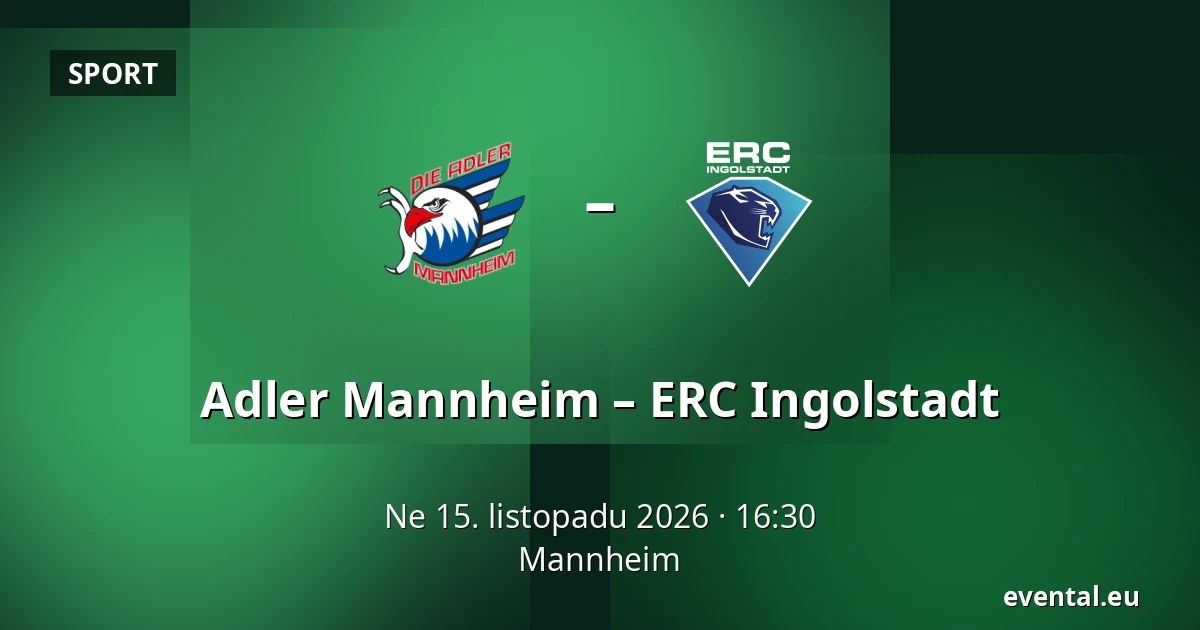 Adler Mannheim – ERC Ingolstadt — Mannheim