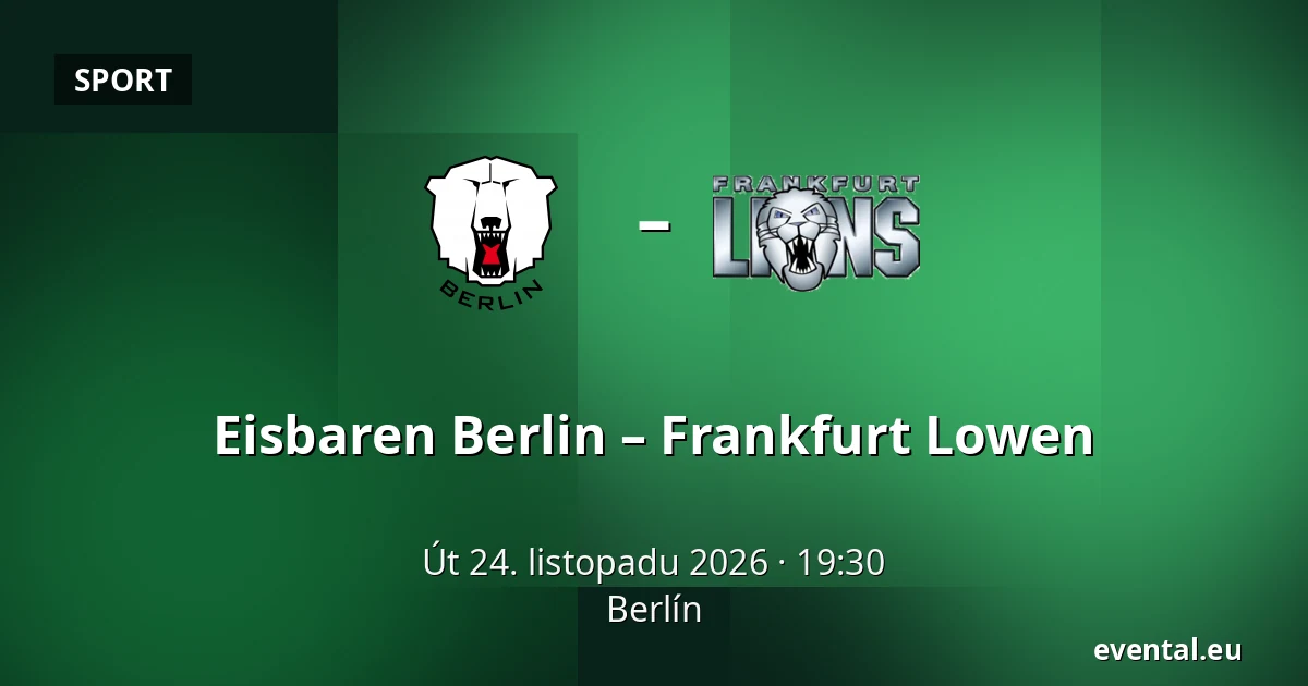 Eisbaren Berlin – Frankfurt Lowen — Berlín